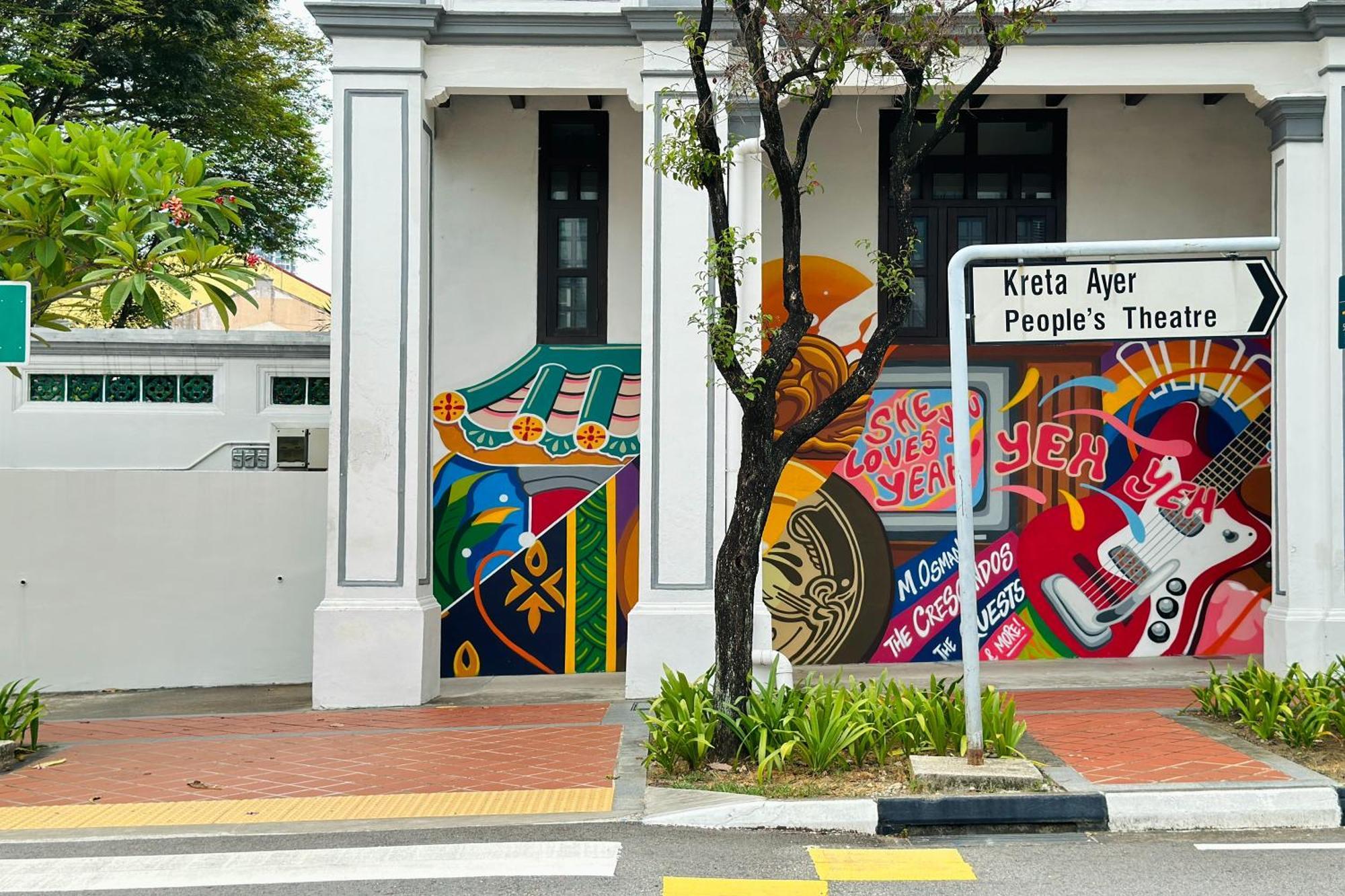 Rucksack Inn Temple Street Singapur Exteriér fotografie