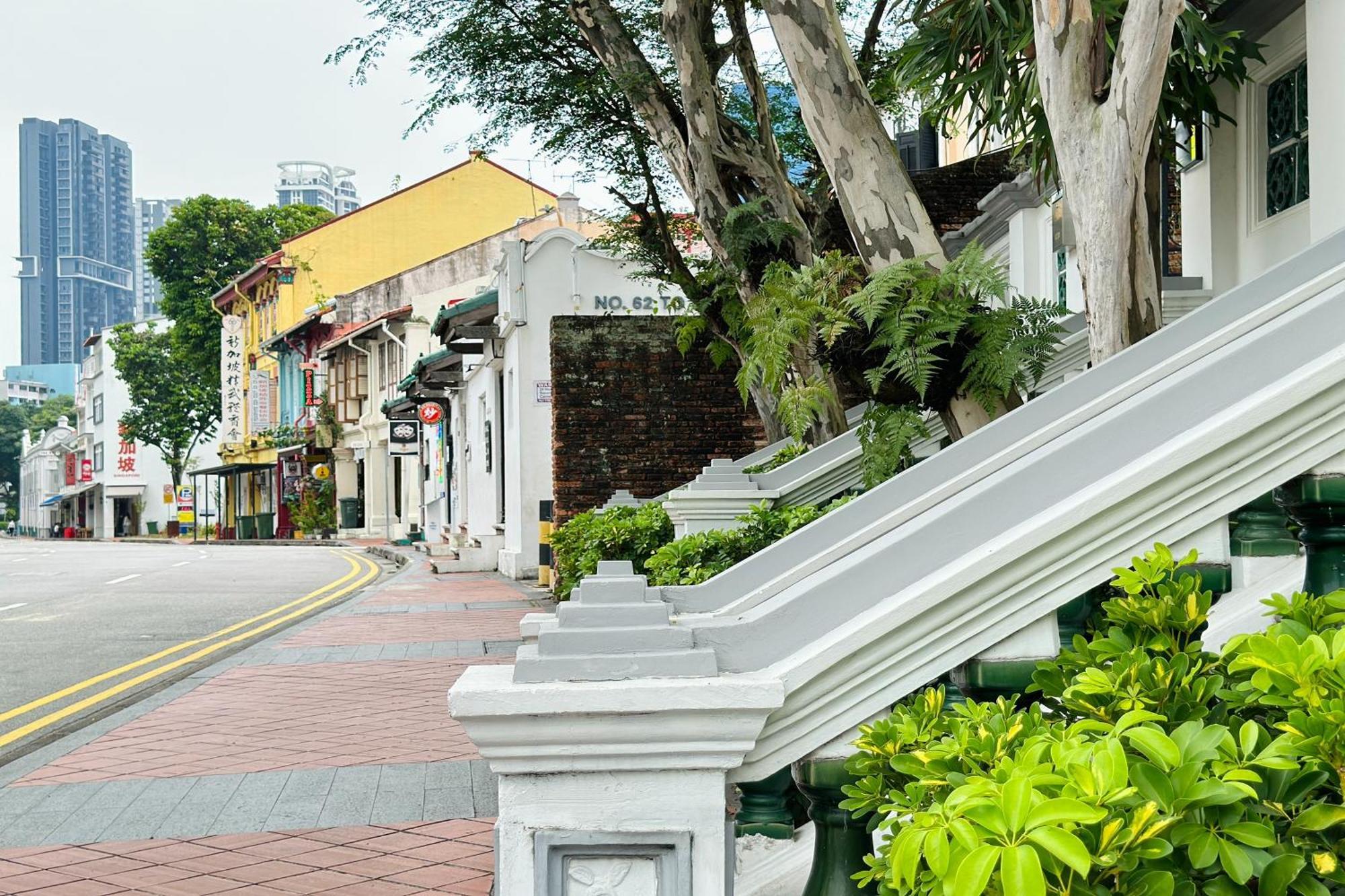 Rucksack Inn Temple Street Singapur Exteriér fotografie