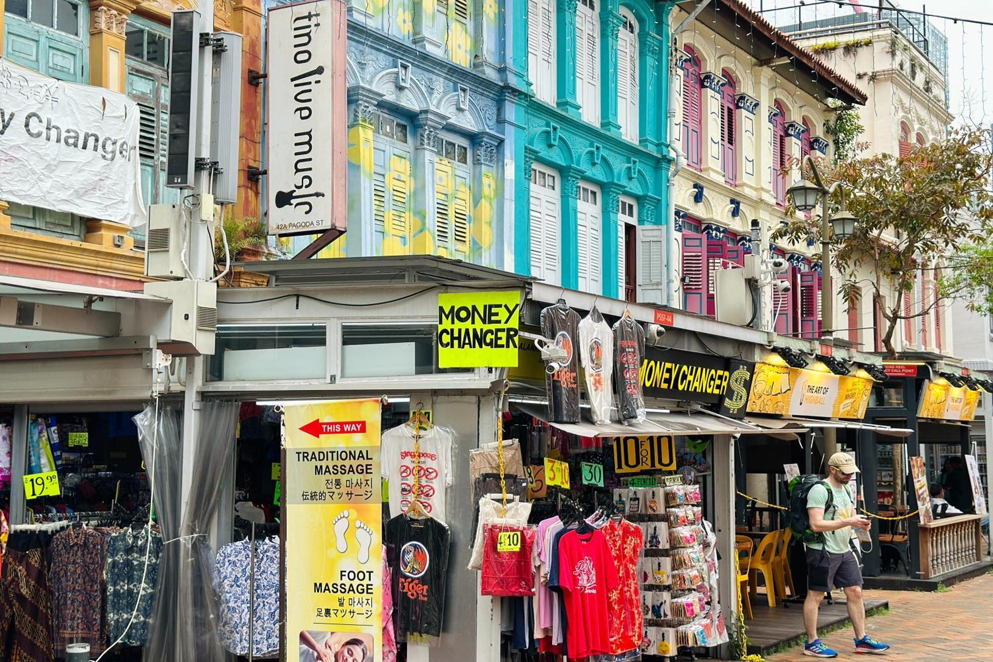 Rucksack Inn Temple Street Singapur Exteriér fotografie