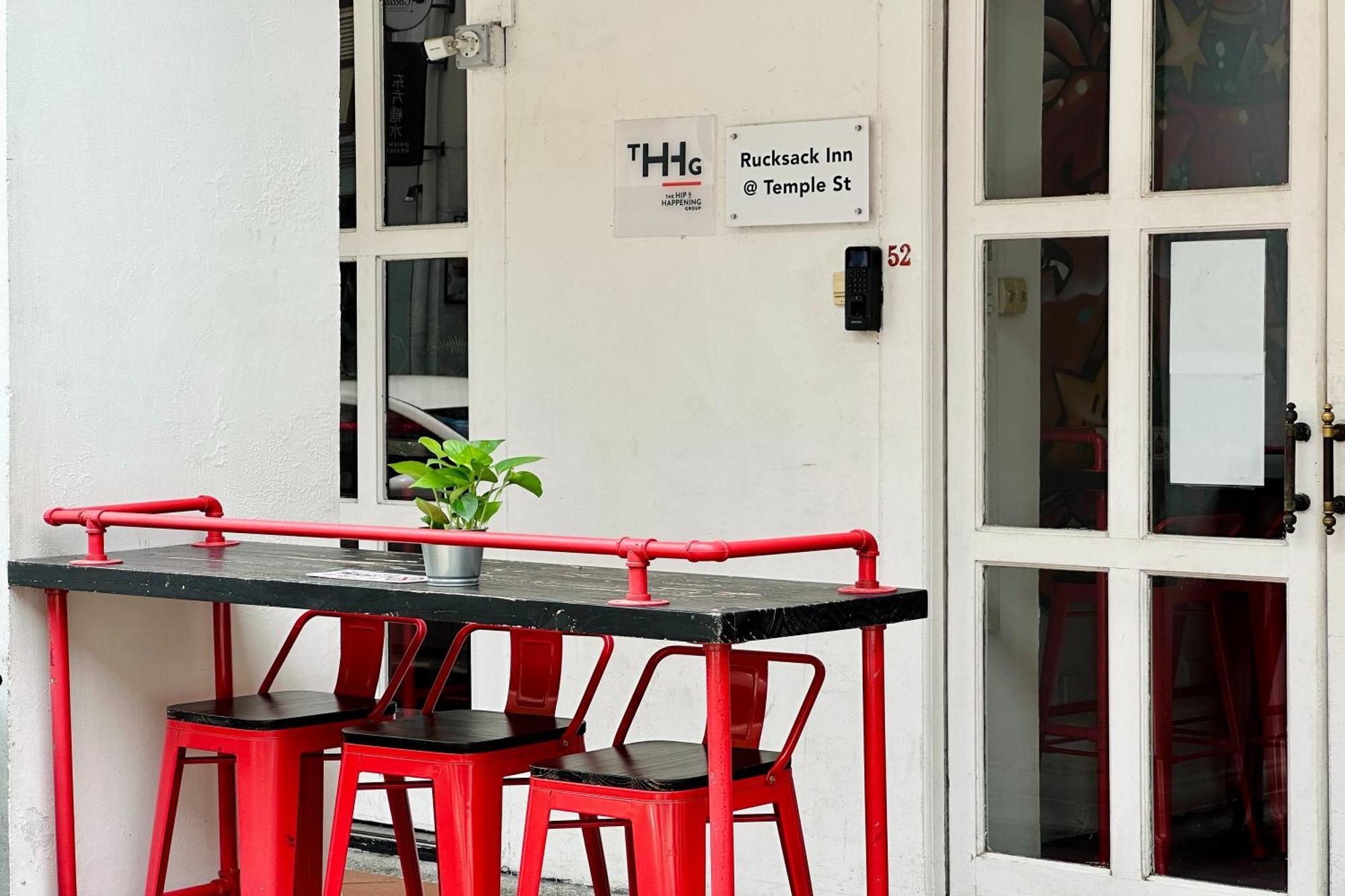 Rucksack Inn Temple Street Singapur Exteriér fotografie