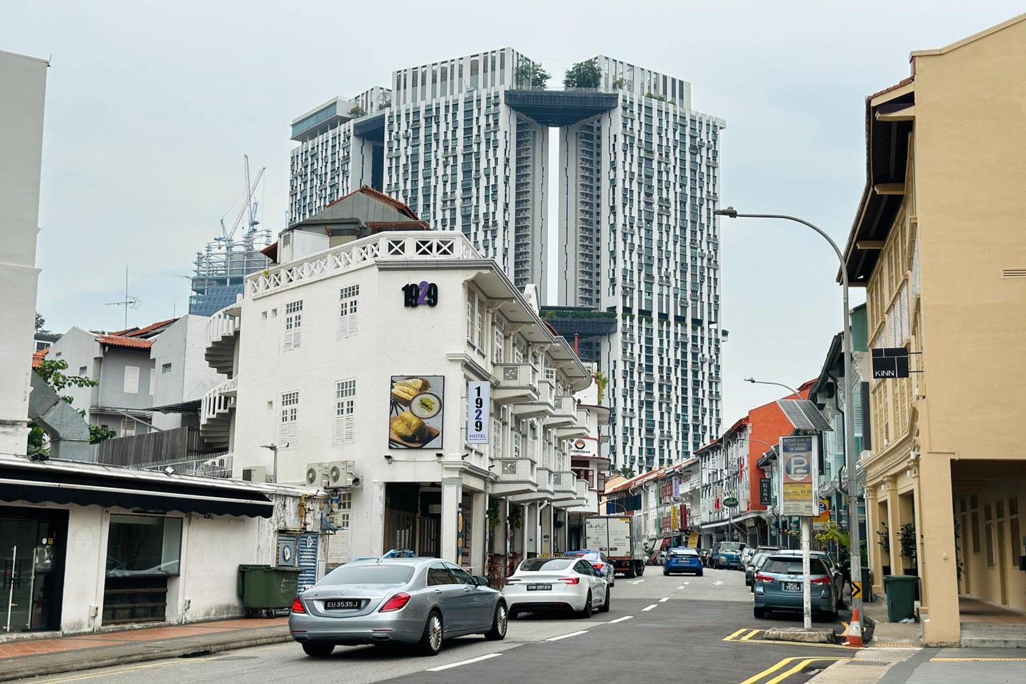Rucksack Inn Temple Street Singapur Exteriér fotografie